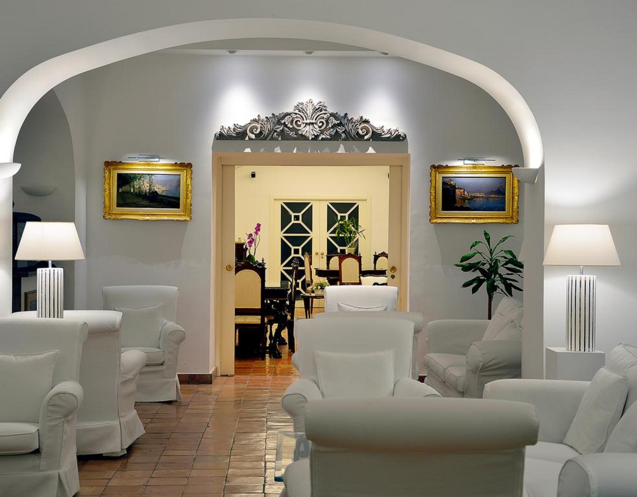 Villa Romana Hotel & Spa Минори Интериор снимка